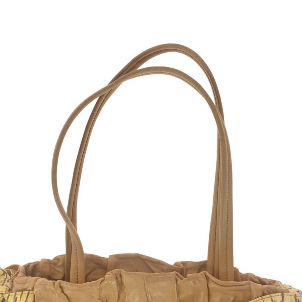 Prada Leather Python Ribbon Tote Bag - image 7